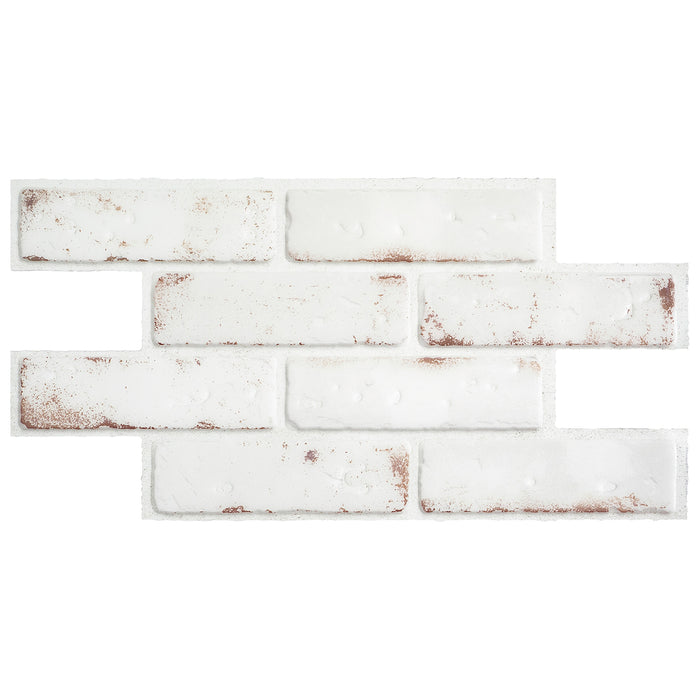 Smart Tiles Peel and Stick 2-Sheet 21 x 11 Backsplash - Brik Toscana