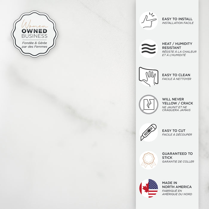 Smart Tiles Peel and Stick 2-Sheet 23 x 12 Backsplash - Blok Carrera