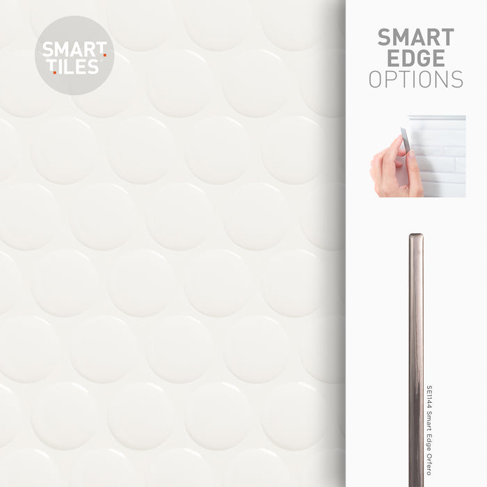 Smart Tiles Peel and Stick 4-Sheet 9 x 9 Backsplash - Penny Romy