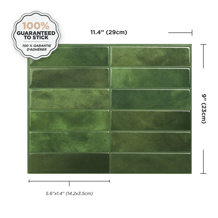 Smart Tiles Peel and Stick 4-Sheet 12 x 9 Backsplash - Morocco Sefrou