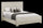 Soren Panel Bed with Headboard & Frame, Bleached Oak - Queen Size