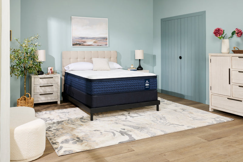 Serta Vanguard Stonebridge Eurotop Medium Full Mattress Set