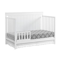 Sydney Convertible Crib/Toddler Bed Pkg – White 