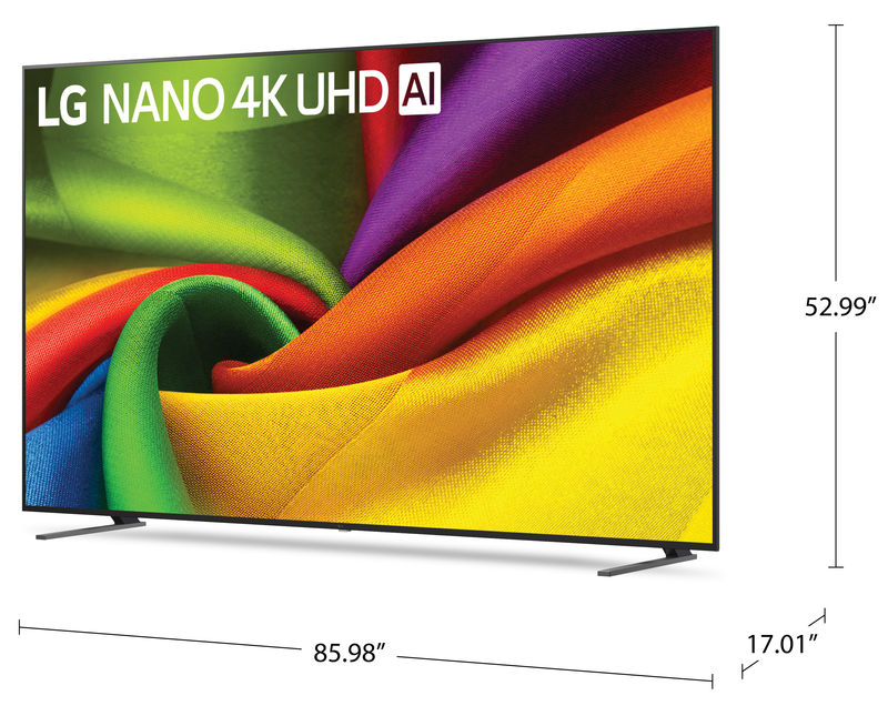 LG 98\" NU850 Nano 4K Smart webOS TV (98NU850BPUB.ACCQ) – 2026 Model