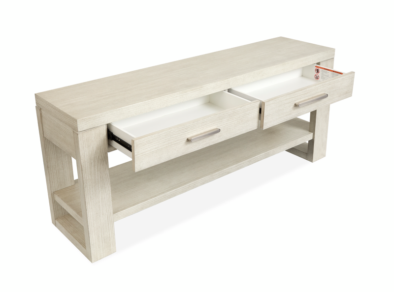 Albany 64\" Sofa Table with Storage - Balboa Mist
