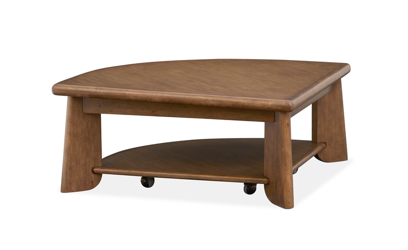 Baltic 38\" Lift-Top Coffee Table with Storage - Tawny Brown 