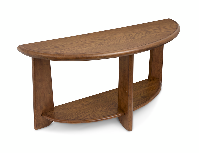 Baltic 54\" Sofa Table with Storage - Tawny Brown 