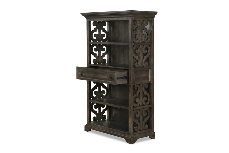 Bingham 40\" Bookcase - Peppercorn