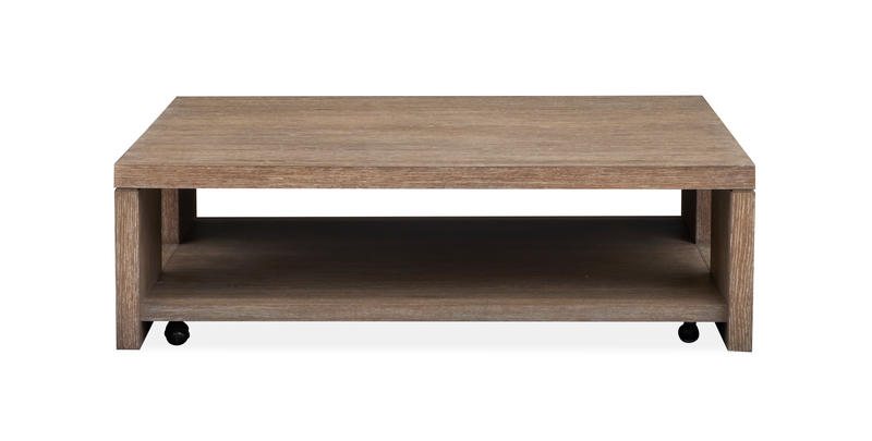 Bukley 54\" Coffee Table with Storage - Spiced Brown
