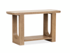 Caroline 50\" Sofa Table with Storage and Marble Top  - Riverbend Beige 