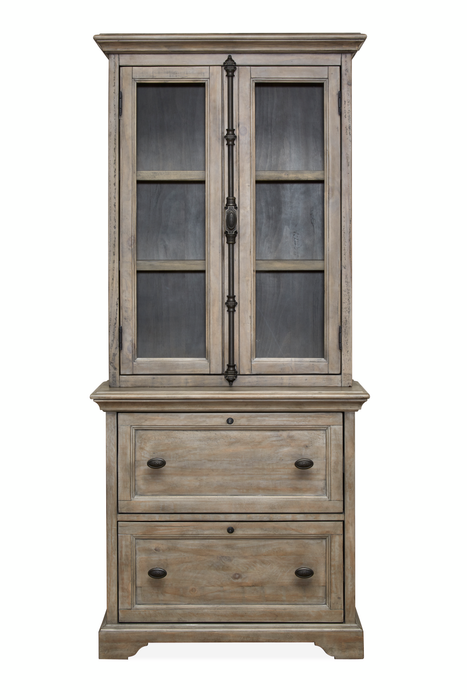 Harold 32\" Filing Cabinet with Locking Drawers - Dovetail Grey 