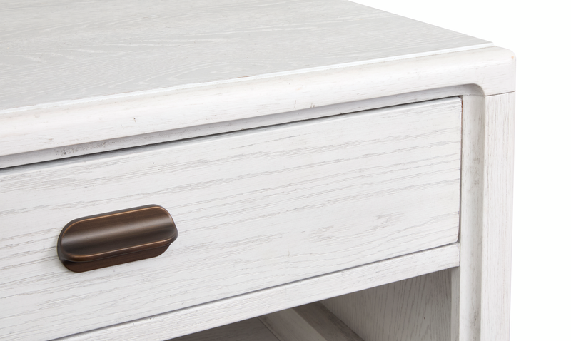 Holton 50\" Coffee Table with Storage  - Pearl 