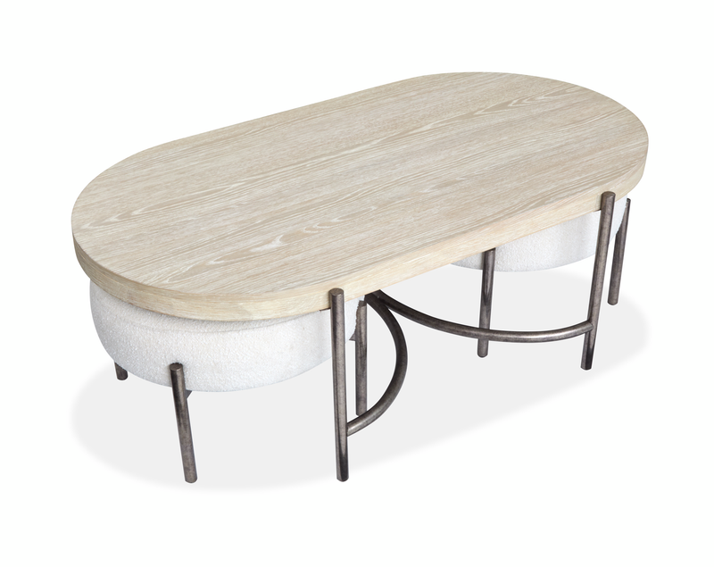 Sheriden 52\" Coffee Table - Edgecomb Grey