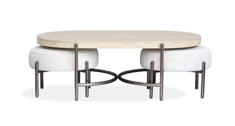Sheriden 52\" Coffee Table - Edgecomb Grey