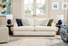 Made in Canada Customizable Sofa Lab Curve 88" Fabric Sofa – Teddy Riverrock | Sofa personnalisable Curve de Sofa Lab de 88 po fabriqué au Canada en tissu - Teddy Riverrock