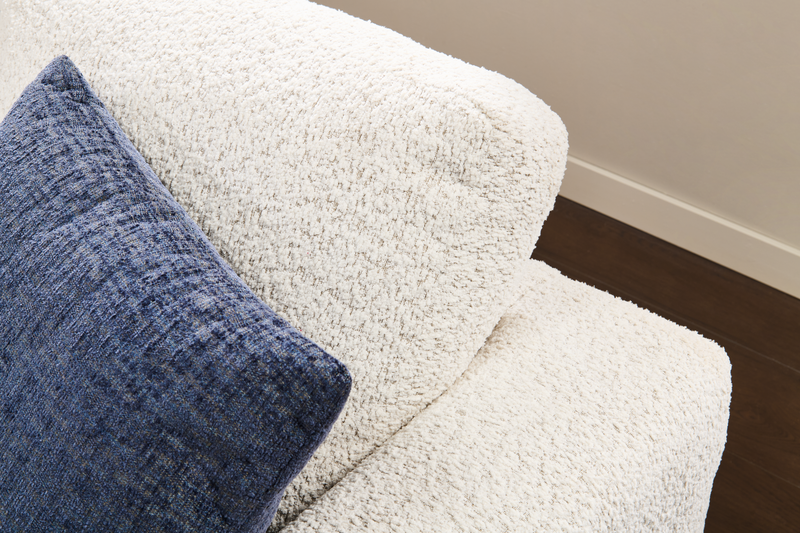 Made in Canada Customizable Sofa Lab Curve 88\" Fabric Sofa – Teddy Riverrock