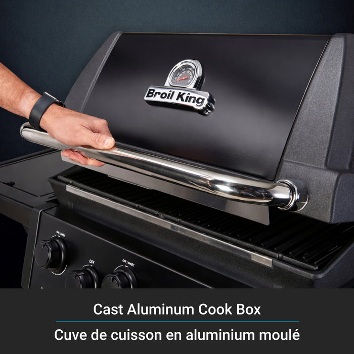 Broil King Signet 320 Shadow 3-Burner 40,000-BTU Propane Gas BBQ - 844154 Grill