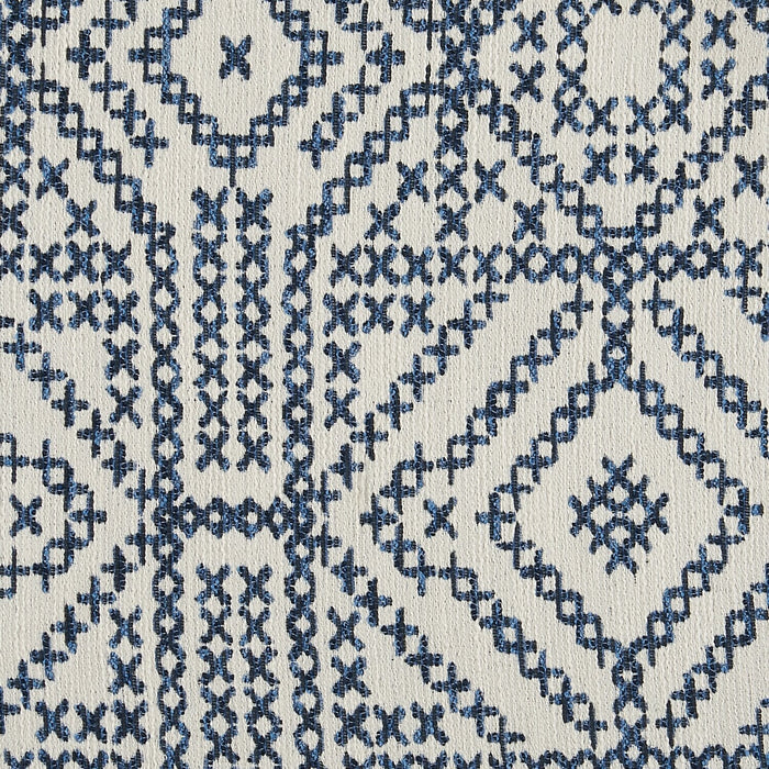 Made in Canada Sofa Lab Customizable Swivel 31\" Fabric Accent Chair - Ink Multicolour