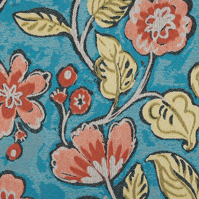 Made in Canada Sofa Lab Customizable Wingback 32\" Fabric Accent Chair - Malibu Multicolour