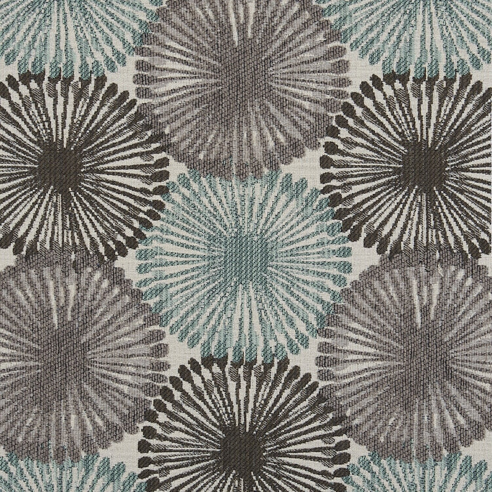 Made in Canada Sofa Lab Customizable Swivel 31\" Fabric Accent Chair - Midnight Multicolour