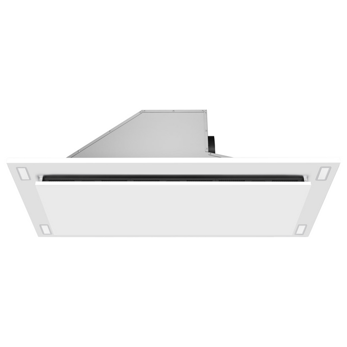 Victory White Flush Ceiling Mount Range Hood - Sunset-WH