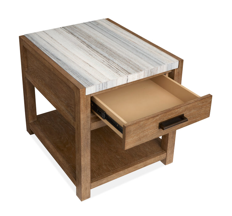 Timber 22\" End Table - Sierra Brown