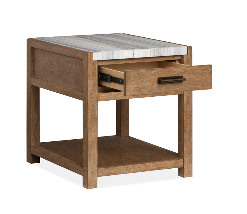 Timber 22\" End Table - Sierra Brown
