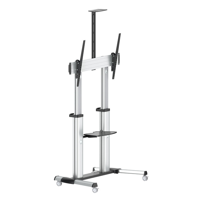 Tygerclaw TV Stand for TVs from 55-102\" - Silver