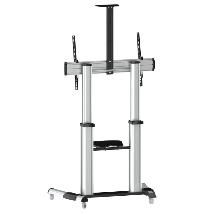 Tygerclaw TV Stand for TVs from 55-102\" - Silver