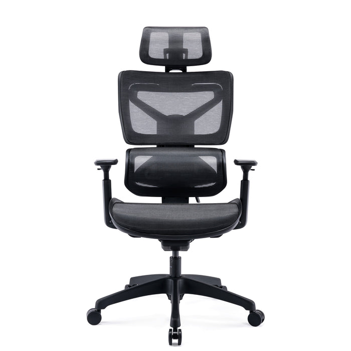 Tygerclaw High Back Executive Ergonomic Mesh Office Chair - Black