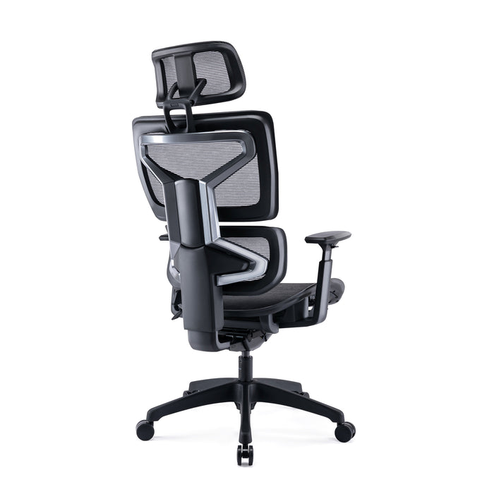 Tygerclaw High Back Executive Ergonomic Mesh Office Chair - Black