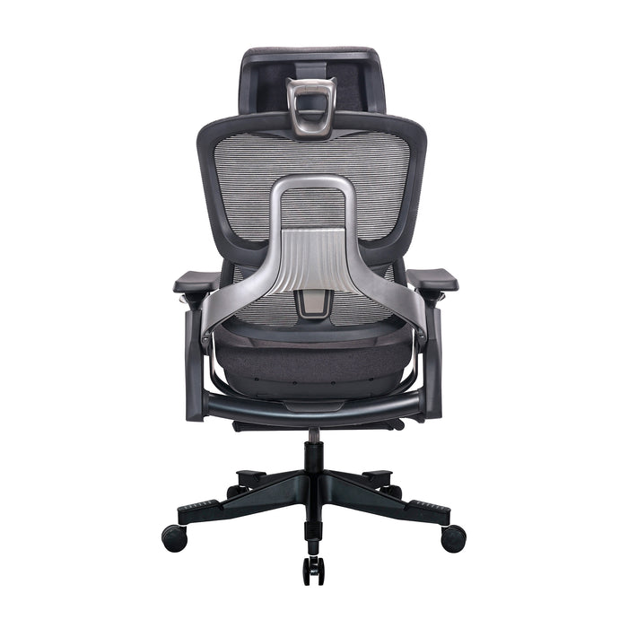 Tygerclaw High Back Adjustable Ergonomic Mesh Office Chair - Black