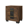 Titanium Bedside 2-Drawer Nightstand, 21.7"W x 24.2"H – Brown | Table de nuit Titanium de 21,7 po (L) x 24,2 po (H) à 2 tiroirs - brune