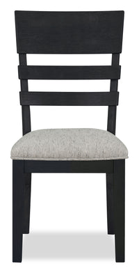 Trove Dining Chair, Ladder-back – Black