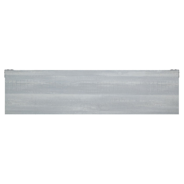 Manhattan Comfort Richmond 60\" TV Stand with 2 Drawers & 4 Shelves - Grey