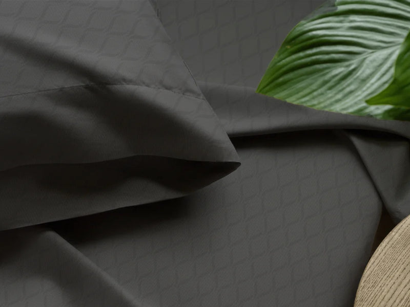 LUSOME Temperature Regulating 4-piece Cotton Queen Sheet Set – Smoked Pearl 
