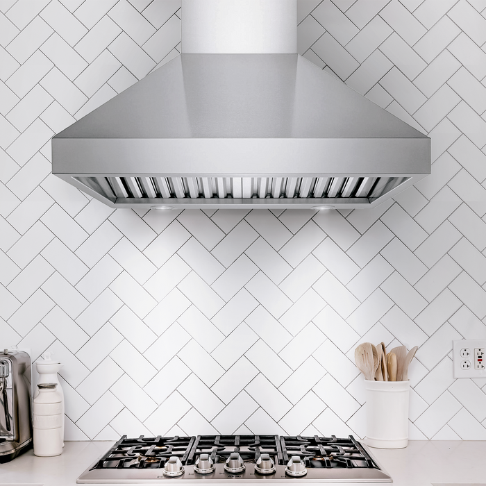 Victory 36\" 1200 CFM Wall Mount Range Hood Stainless Steel - Twister-MAX-36