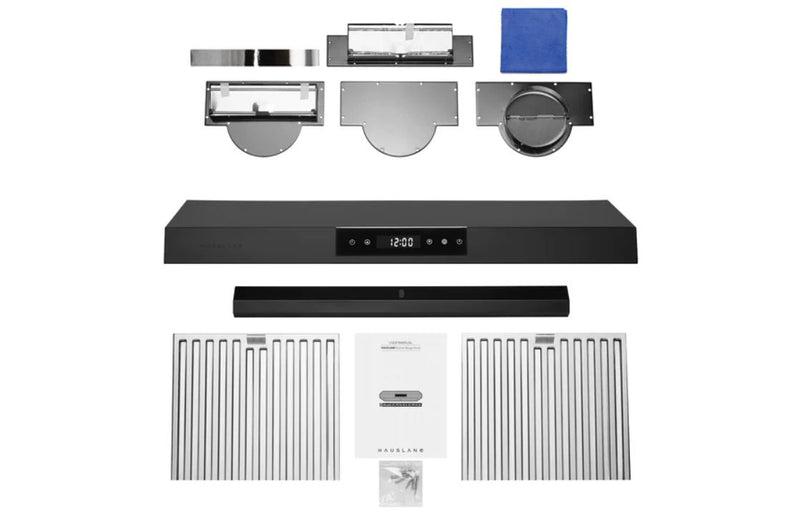 Hauslane 36\" Under Cabinet Range Hood - UC-PS18BLK-36