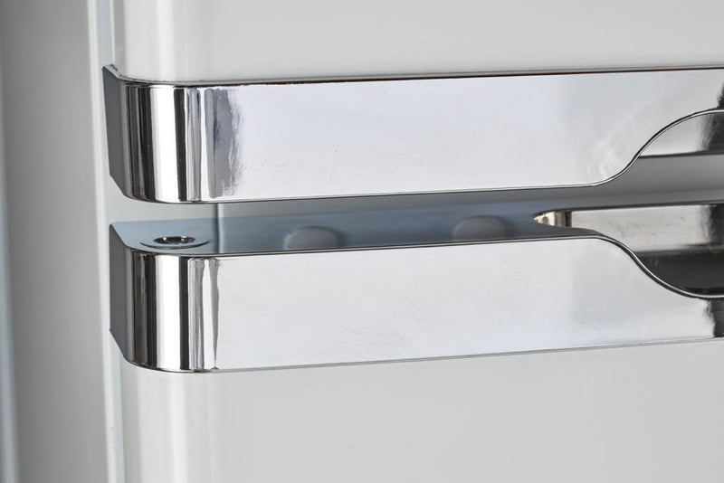 Off-Grid Classic Retro by Unique 14 Cu. Ft. Propane Refrigerator with Co Monitor - UGP-14C CR CM W