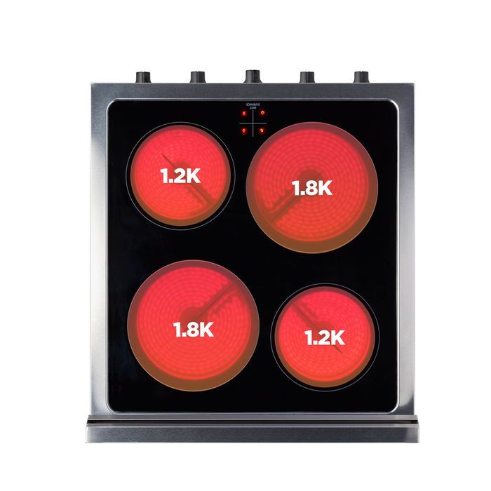 Prestige by Unique 20-Inch Convection Electric Range - UGP-20V EC S/S