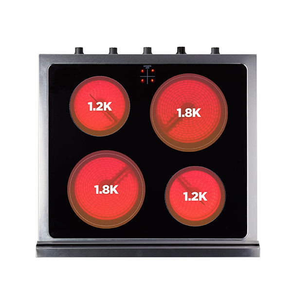 Prestige by Unique 24-Inch Convection Electric Range - UGP-24V EC S/S