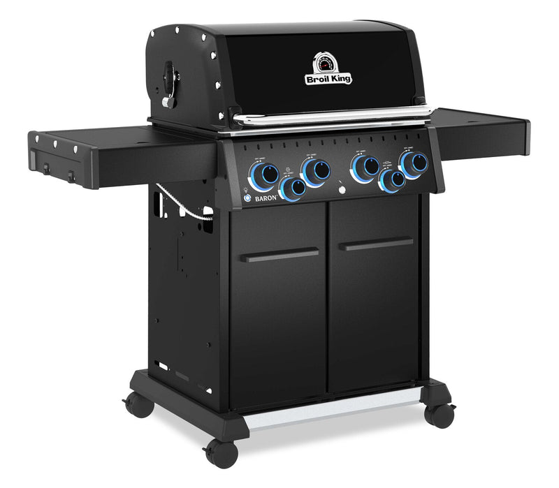 Baron 490 Pro Shadow 65,000-BTU Natural Gas Grill – Black - 674147