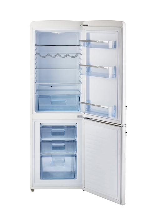 Classic Retro by Unique 7 Cu. Ft. Bottom Freezer Refrigerator - UGP-215L W AC