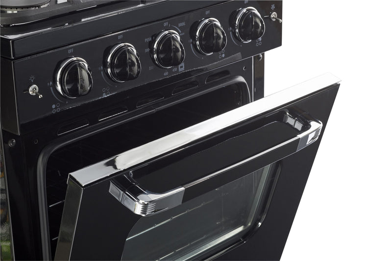 Classic Retro by Unique 24-Inch Convection Gas Range - UGP-24CR B