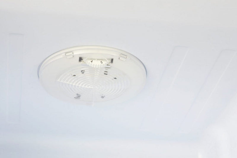 Off-Grid Classic Retro by Unique 10 Cu. Ft. Solar Powered DC Bottom Mount Refrigerator - UGP-275L W