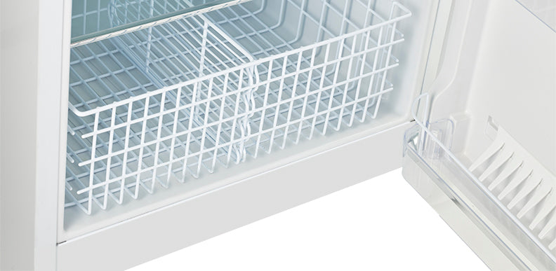 Off-Grid Classic Retro by Unique 14 Cu. Ft. Solar Powered DC Refrigerator - UGP-385L CR W