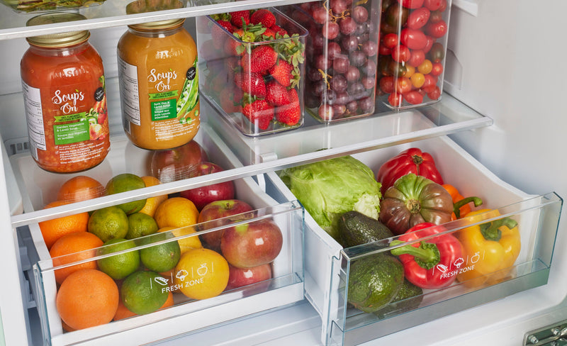 Classic Retro by Unique 18 cu.ft. Frost-Free Bottom Freezer Refrigerator - UGP-510L B AC