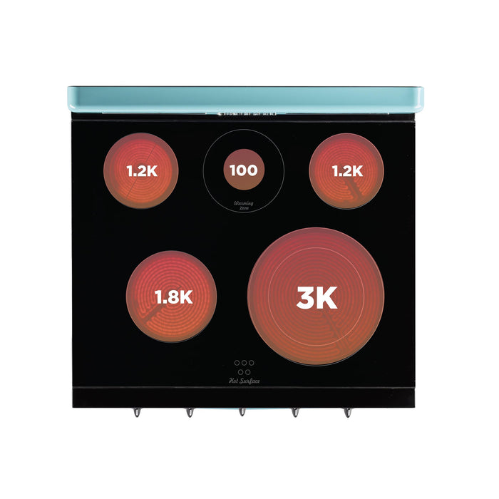 Classic Retro By Unique 30-Inch Convection Electric Range - UGP-30CR EC T