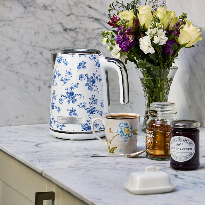 Laura Ashley Cordless 1.7 L Jug China Rose Kettle - VQ-SBPKK278-LACR-CA