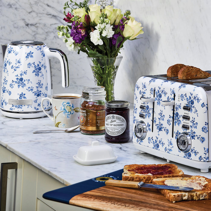 Laura Ashley Cordless 1.7 L Jug China Rose Kettle - VQ-SBPKK278-LACR-CA